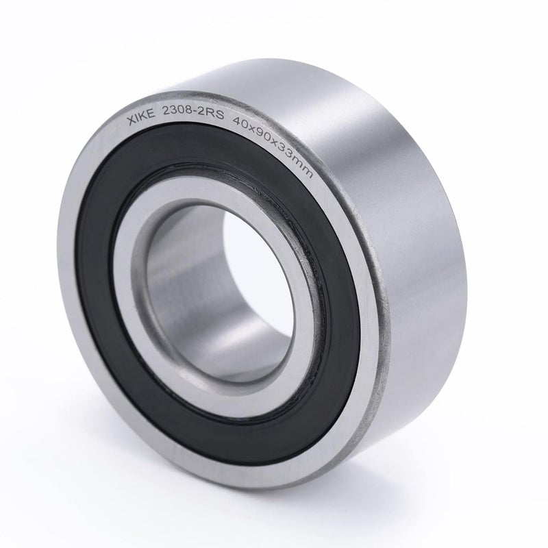 Xike 1 Pcs 2308-2RS Sealed Self-Aligning Ball Bearings 40x90x33mm, Lubricated and Chrome Steel Fits DIY/Fans/Industrial/Agriculture/Pulp/Paper/Beverage/Textile/Material Handling Machinery. - Image 3